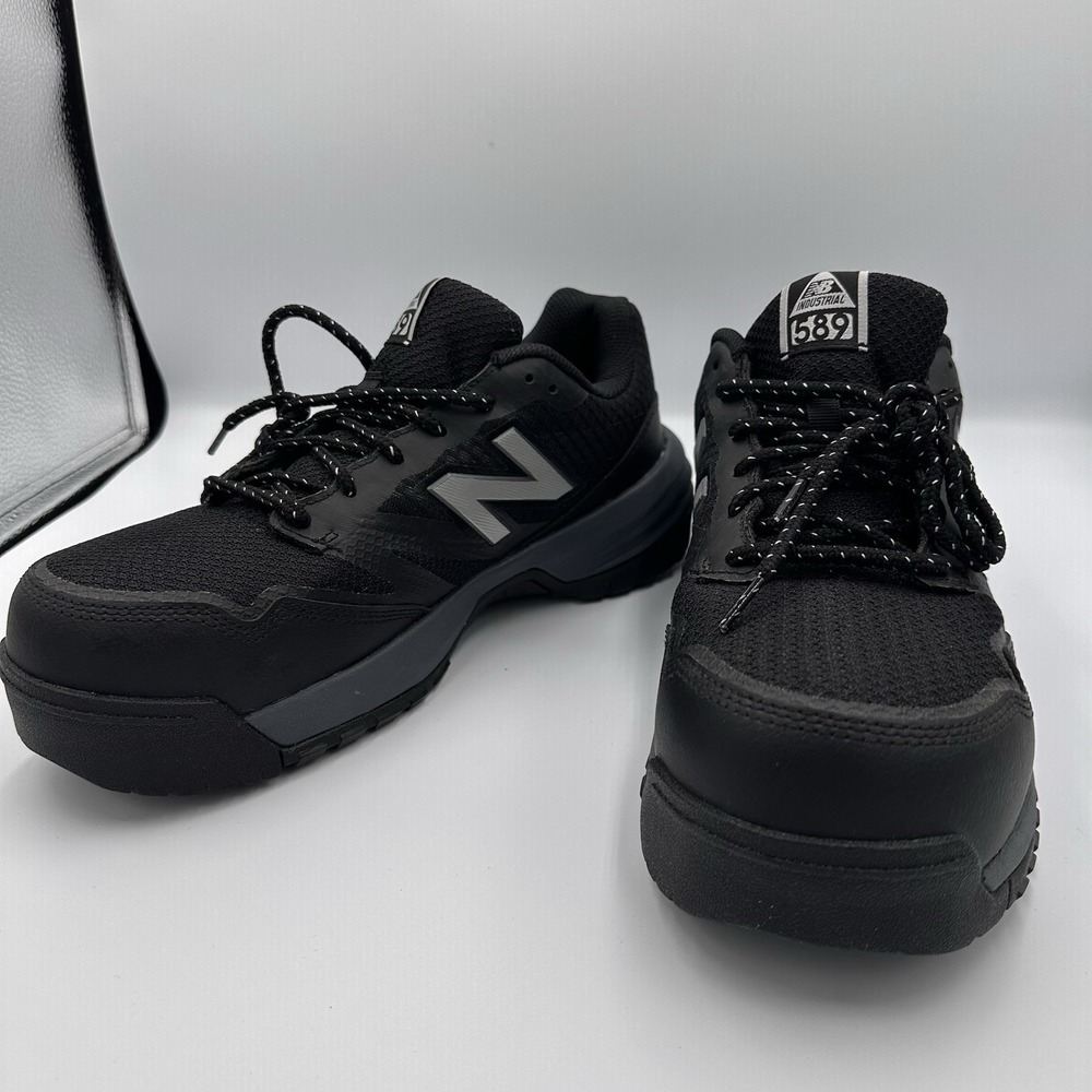 New Balance Mens Industrial 589 Work Shoe Men's 9 Wide 4E Black Composite Toe - Picture 7 of 12